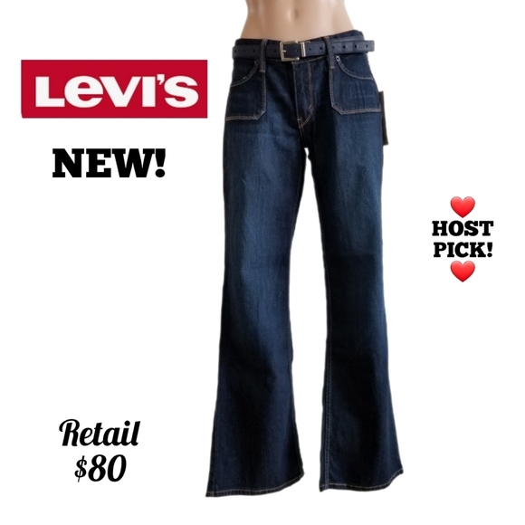 Levi's Denim - Levis 545 $80 Retail, Low Rise Boot Cut Jeans size 10 Rare Style! PRICE REDUCED!